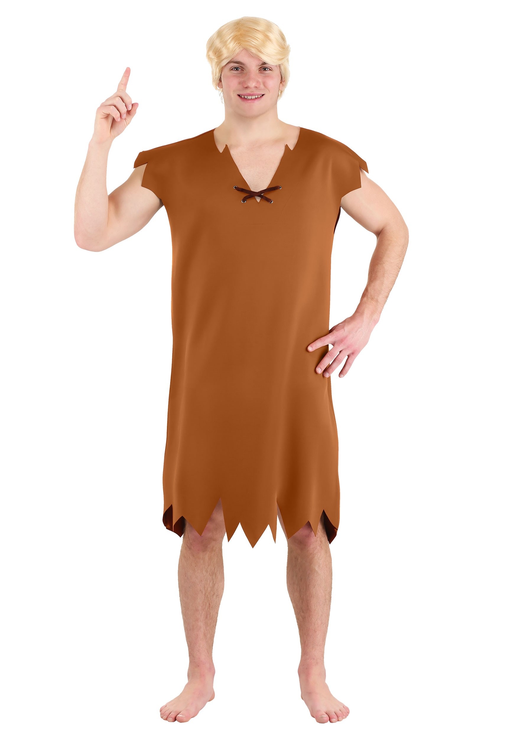 Plus Size Classic Flintstones Barney Fancy Dress Costume For Men