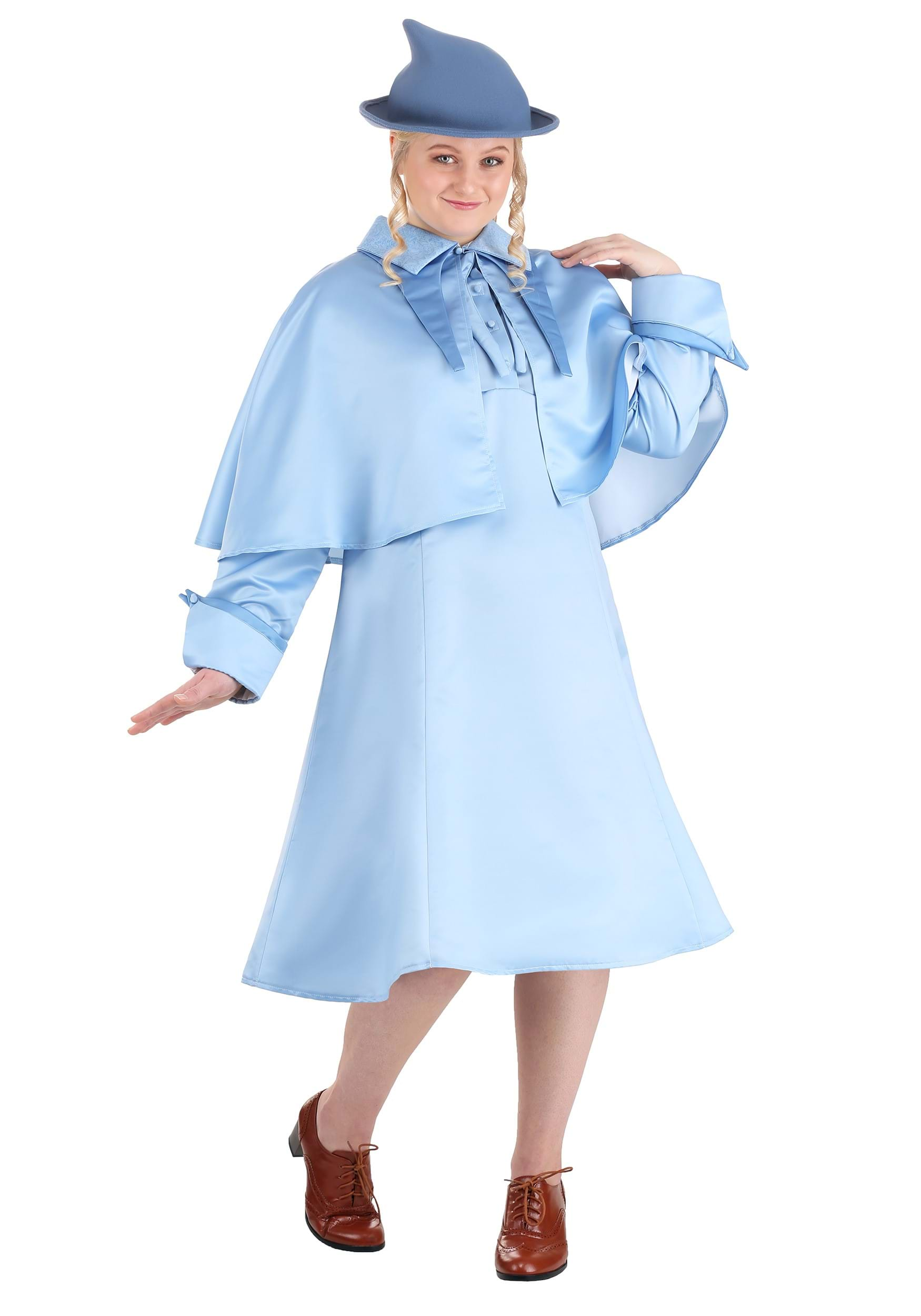 Photos - Fancy Dress FLEUR FUN Costumes Plus Size  Delacour Women's  Costume Blue FUN 