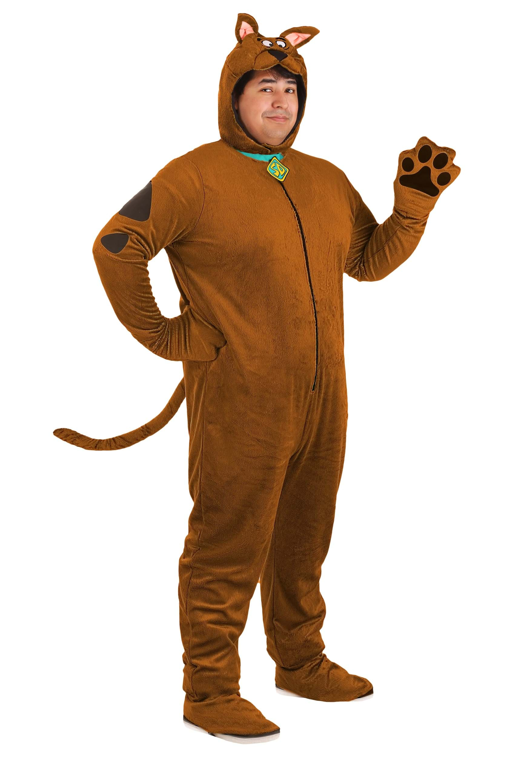 Plus Size Deluxe Scooby Doo Fancy Dress Costume