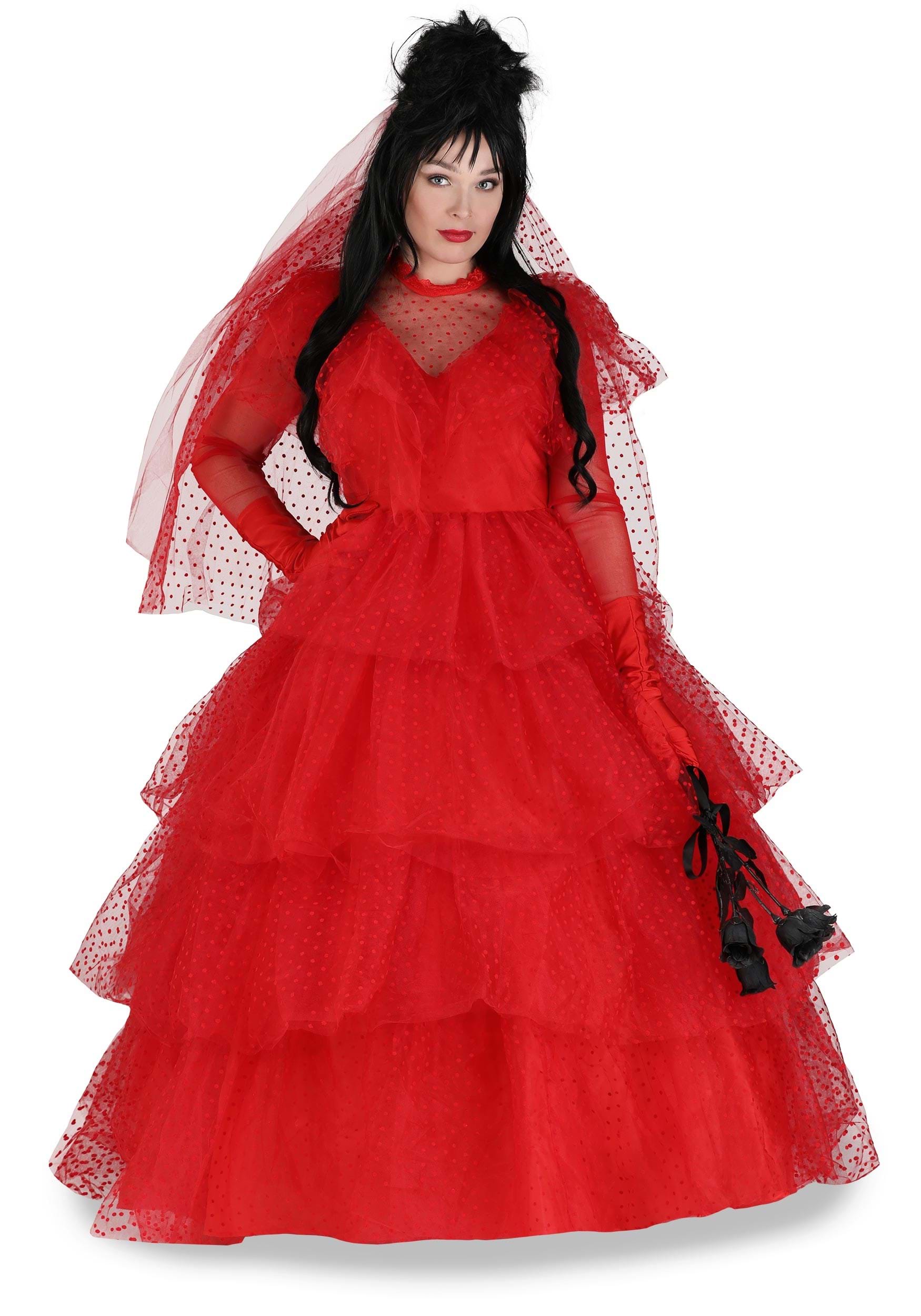 Red Women's Premium Wedding Dress