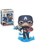 Pop! Marvel: Endgame- Captain America w/ Broken Shield