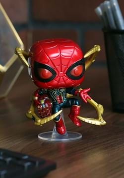 Pop Marvel Endgame Iron Spider w Nano Gauntlet-1