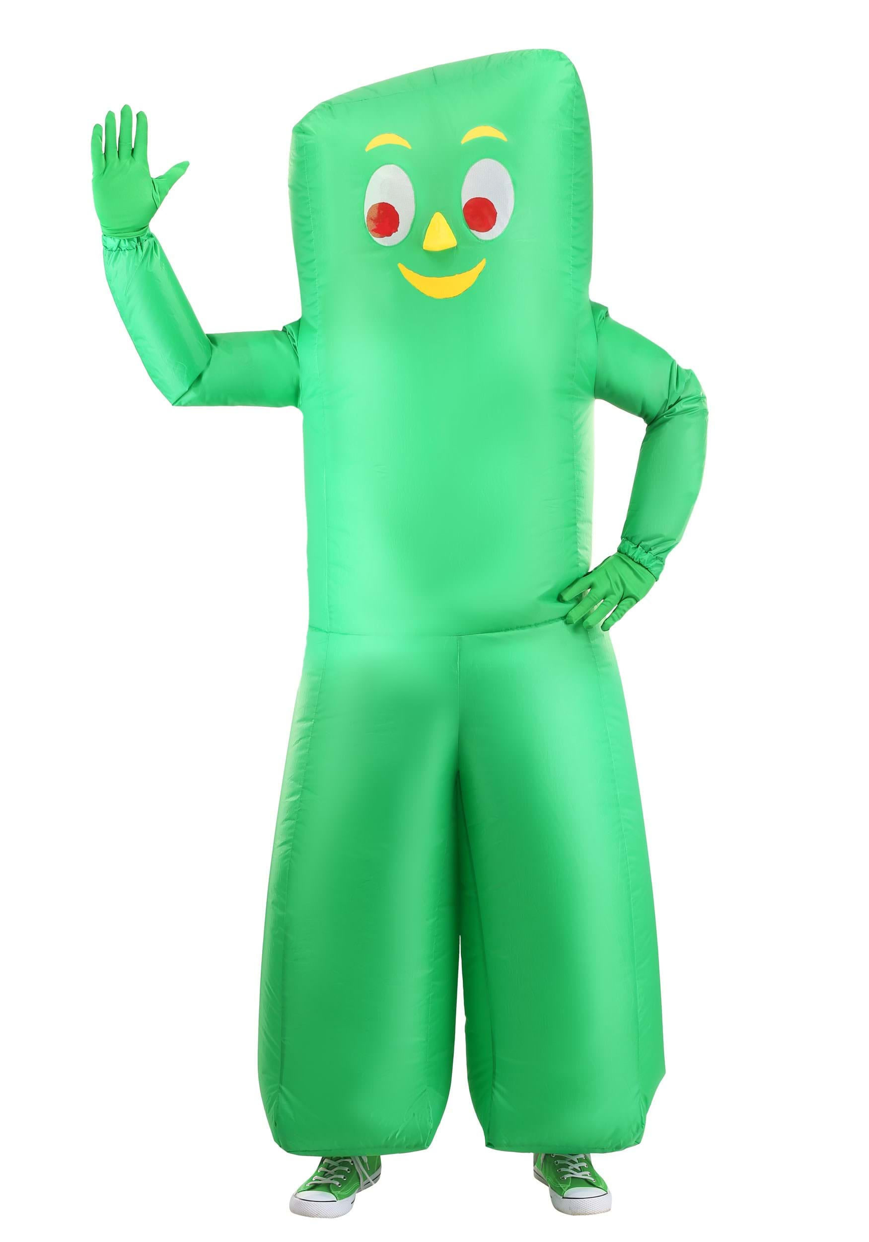 Gumby Fancy Dress Costume Adult Inflatable