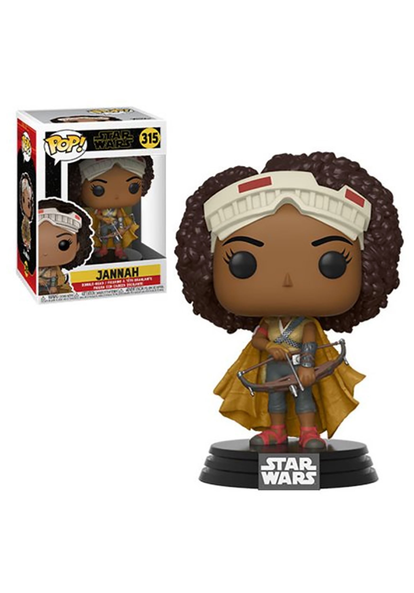 Jannah Pop! Star Wars: The Rise of Skywalker Bobblehead Figure