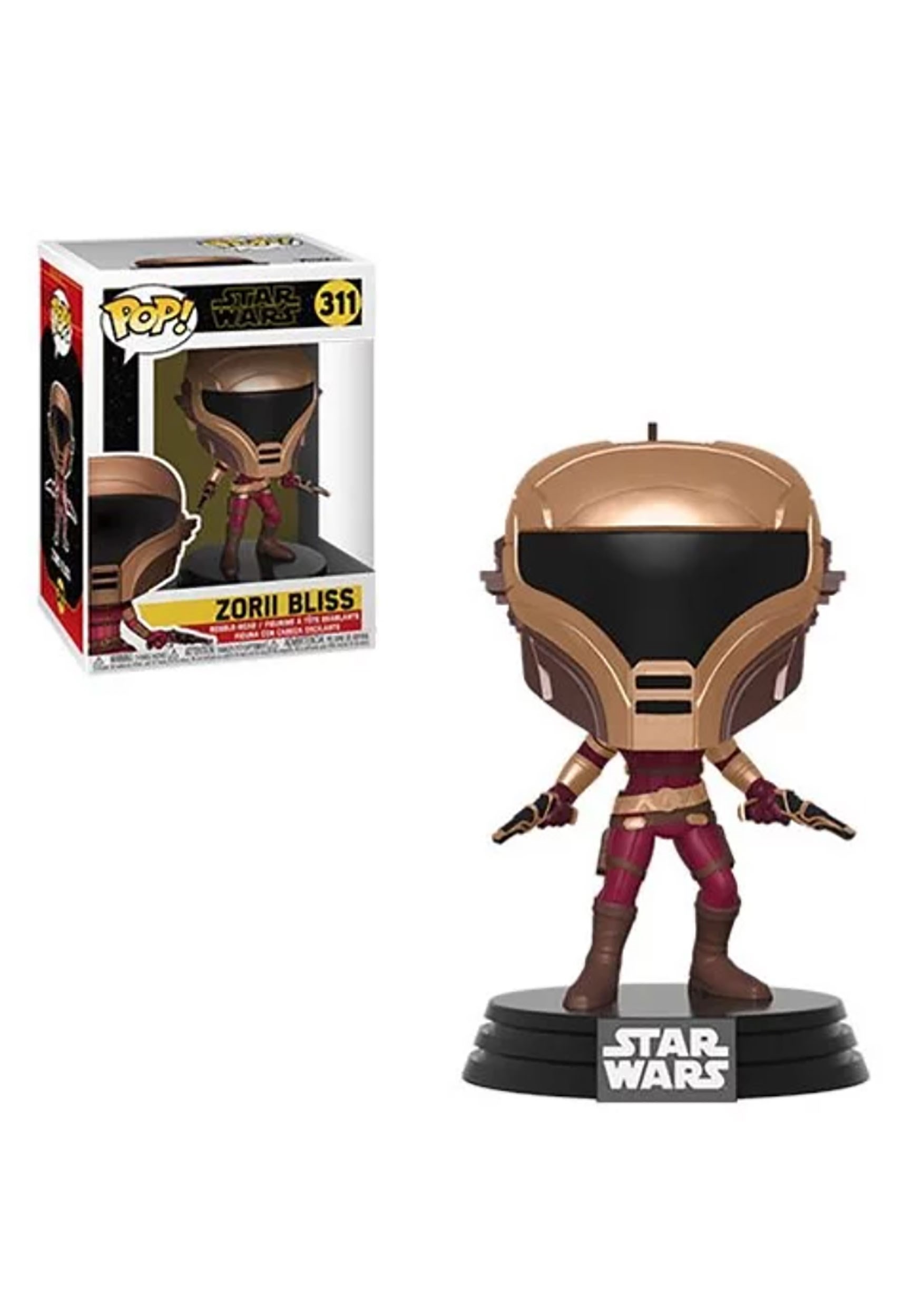 Zorii Pop! Star Wars: The Rise of Skywalker Bobblehead Figure