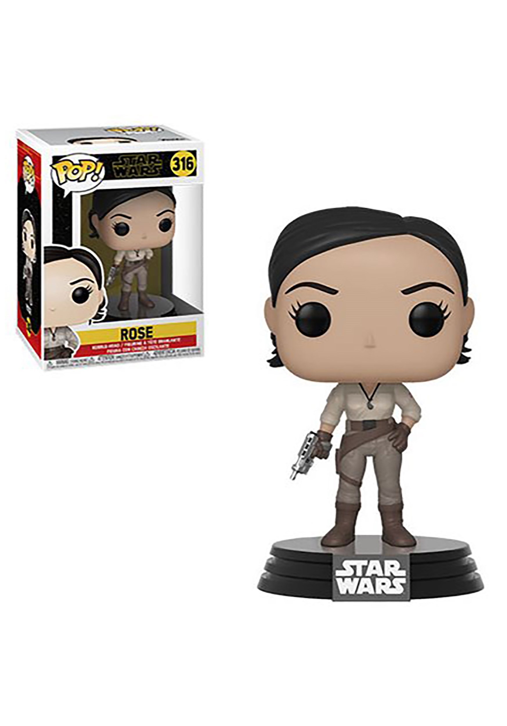 Rose Tico Pop! Star Wars: The Rise of Skywalker Bobblehead Figure