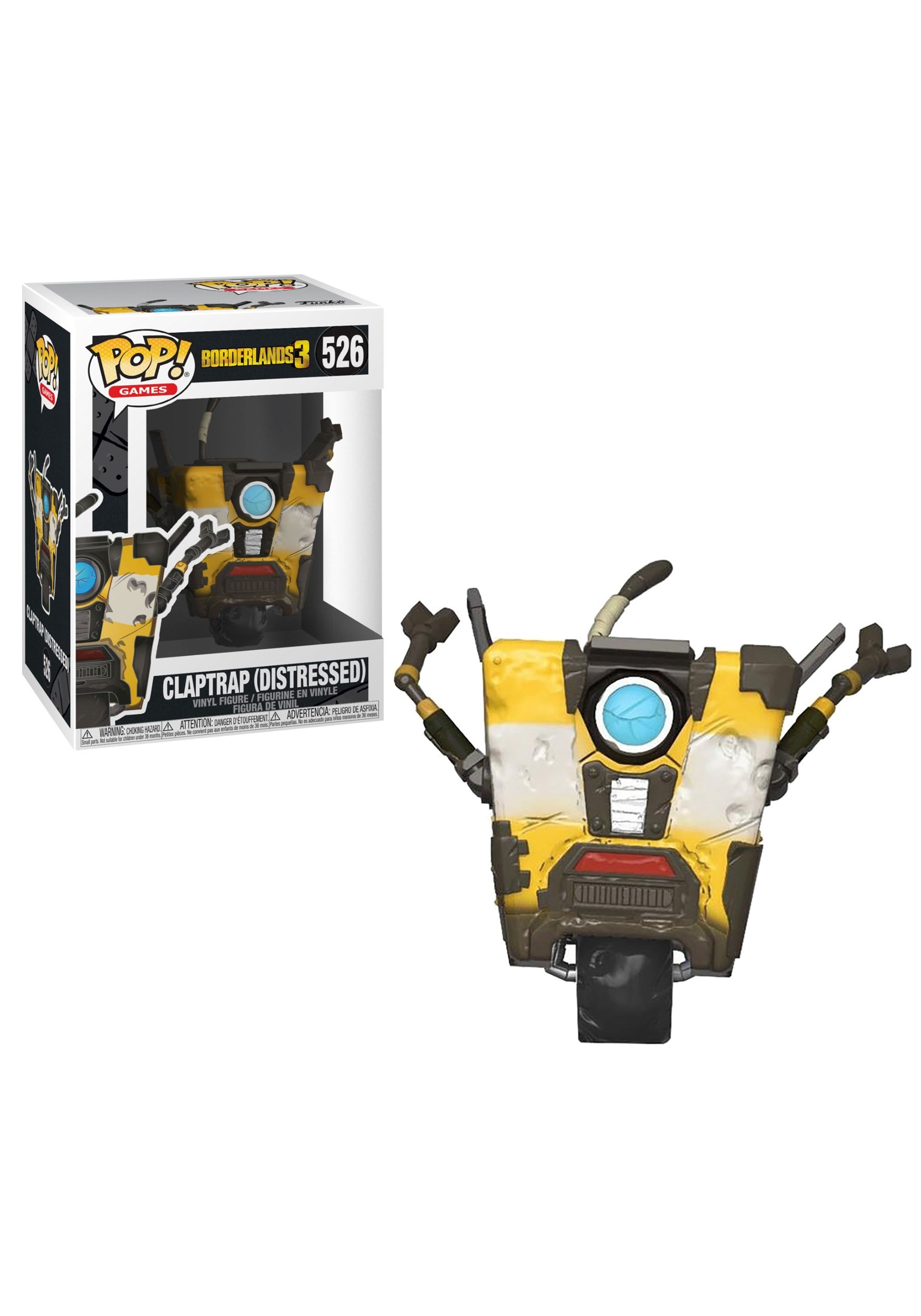 Pop! Games: Claptrap- Borderlands 3