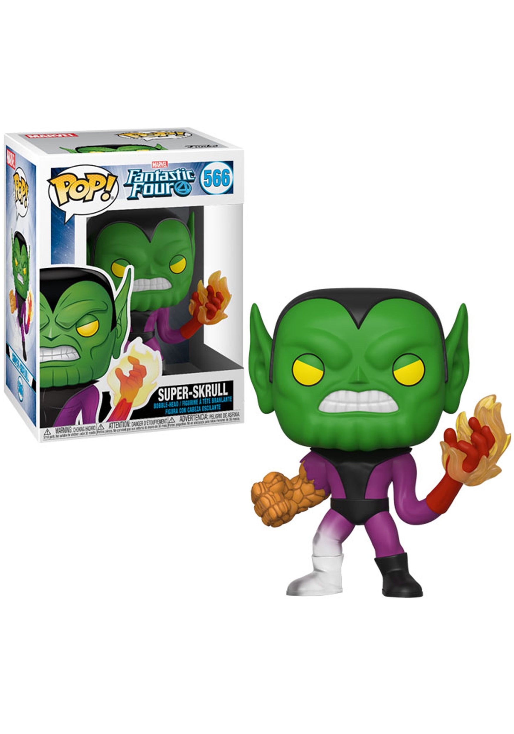 Pop! Marvel: Super Skrull- Fantastic Four