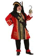 Mens Plus Size Elite Captain Hook Costume