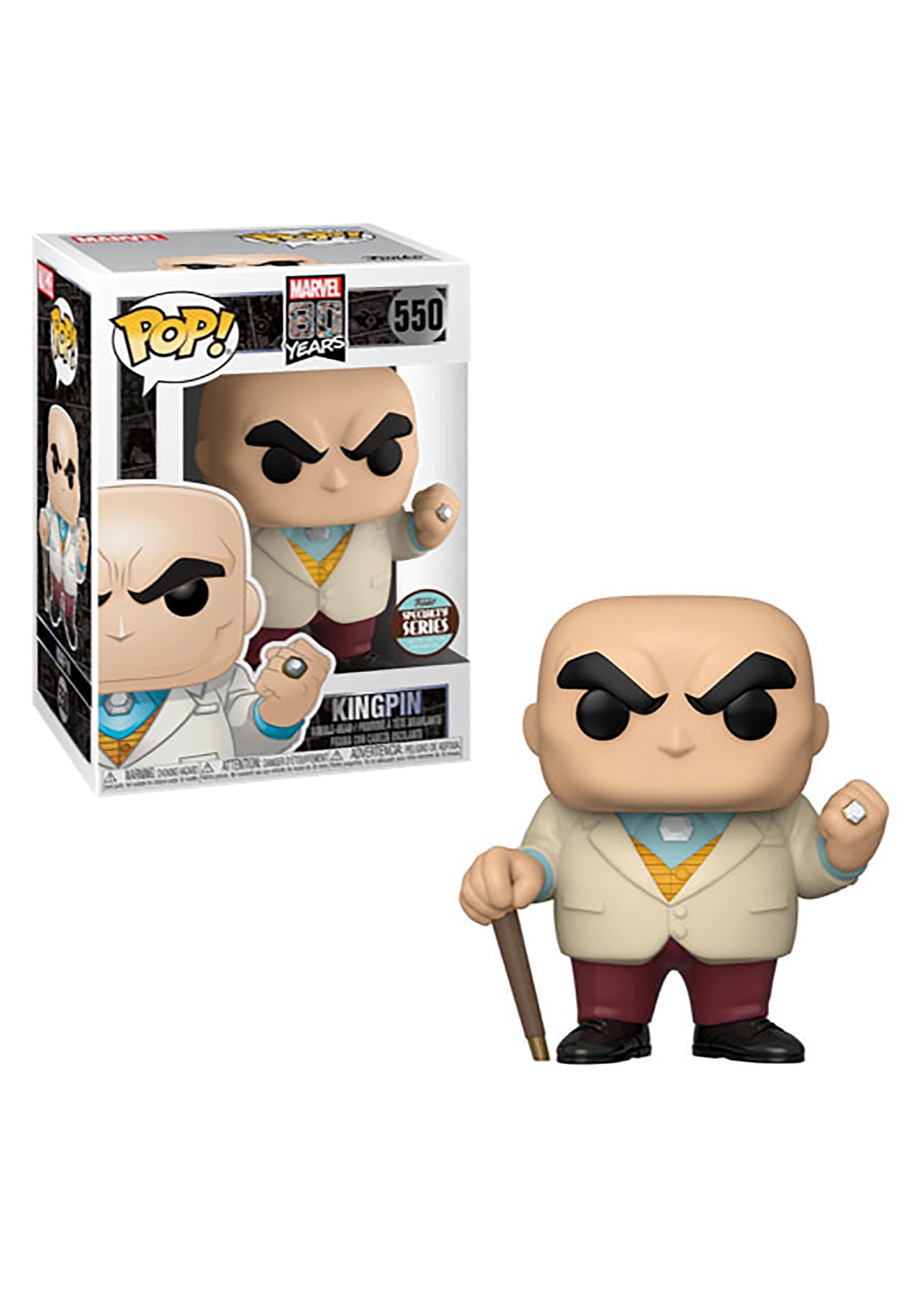 First Appearance: Kingpin (Specialty Series) Pop! Marvel: 80th