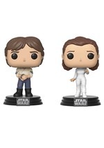 POP! Star Wars - 2PK Han & Leia Alt 1