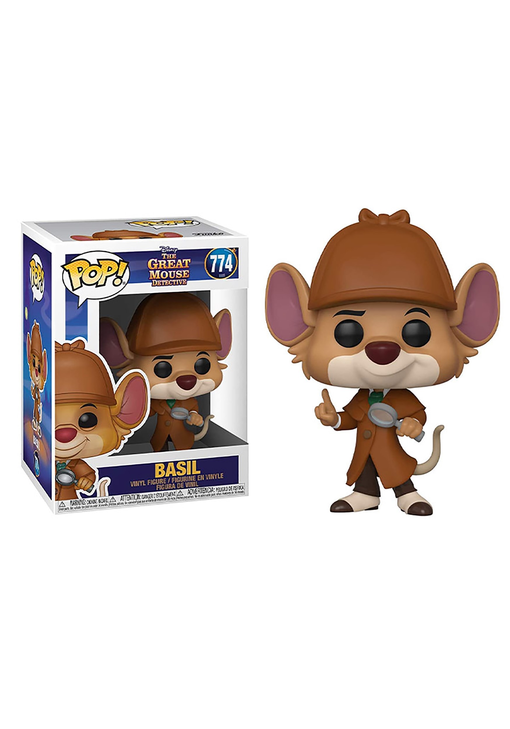 Funko POP Vinyl Figure - The Great Mouse Detective - Basil