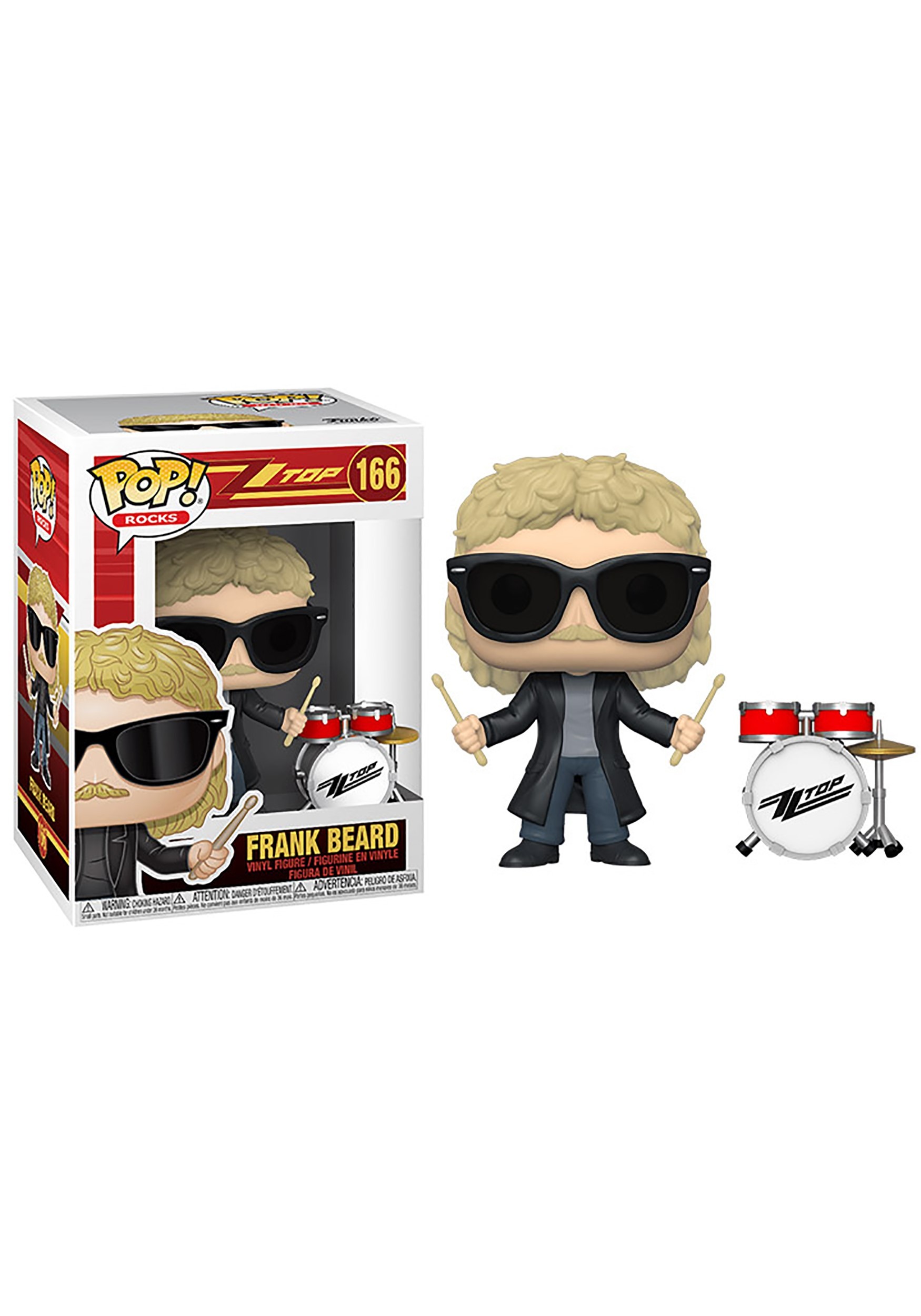 Funko Pop! Rocks: ZZ Top- Frank Beard