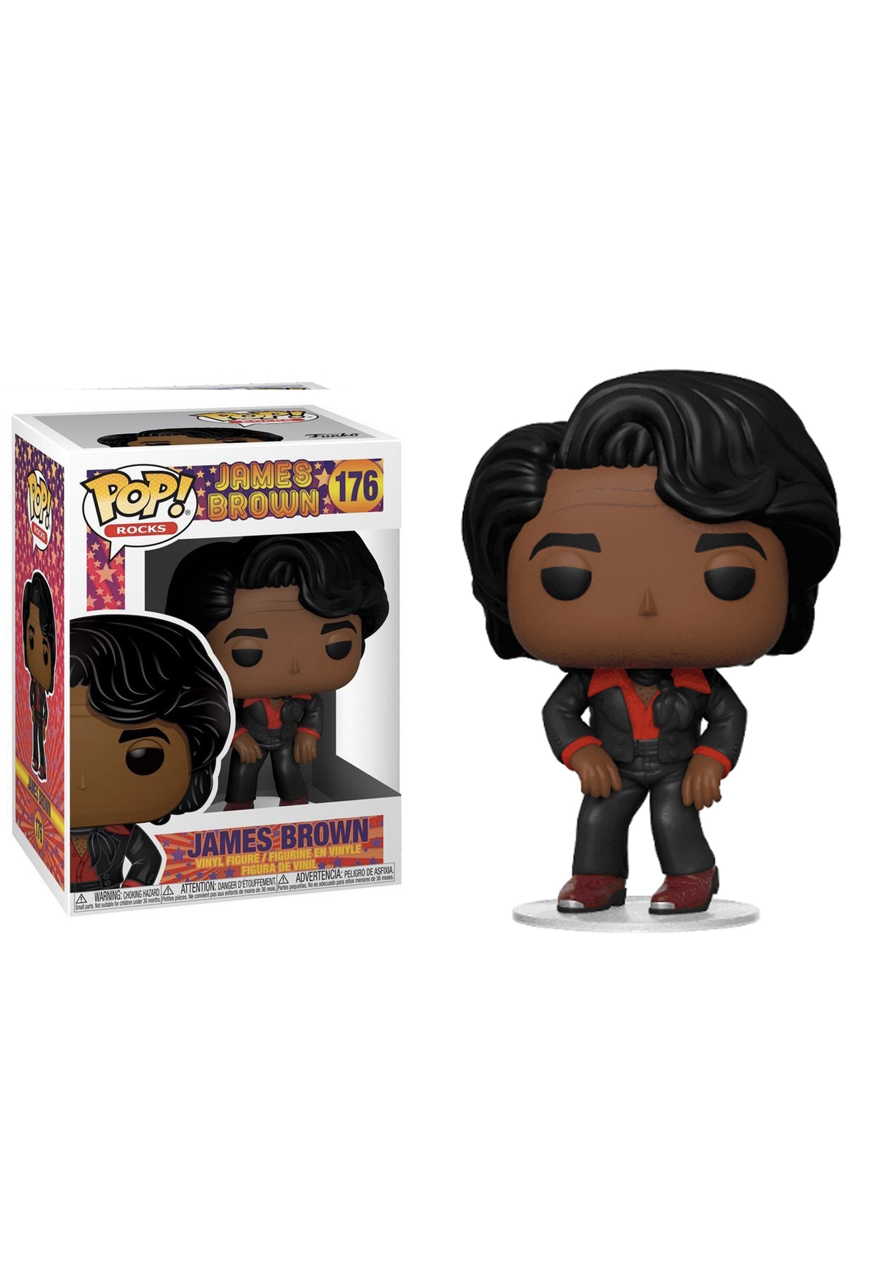 POP Rocks: James Brown - James Brown Vinyl Figure