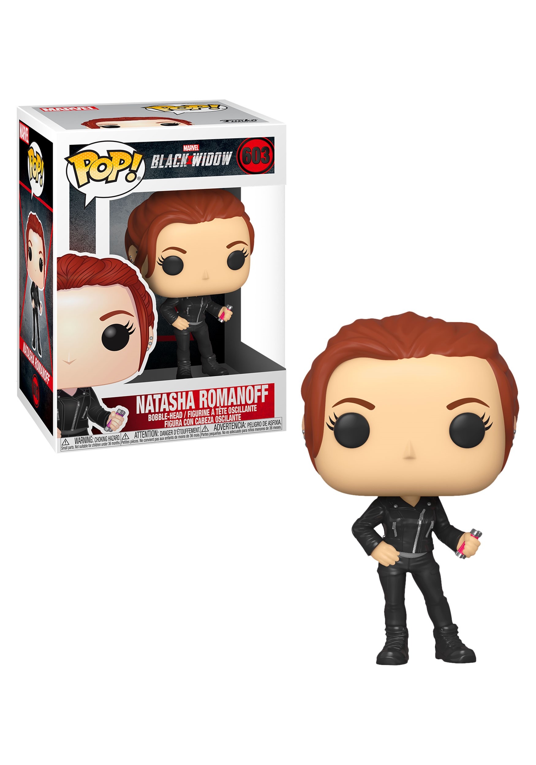 POP! Marvel: Black Widow - Natasha Romanoff Bobblehead Figure