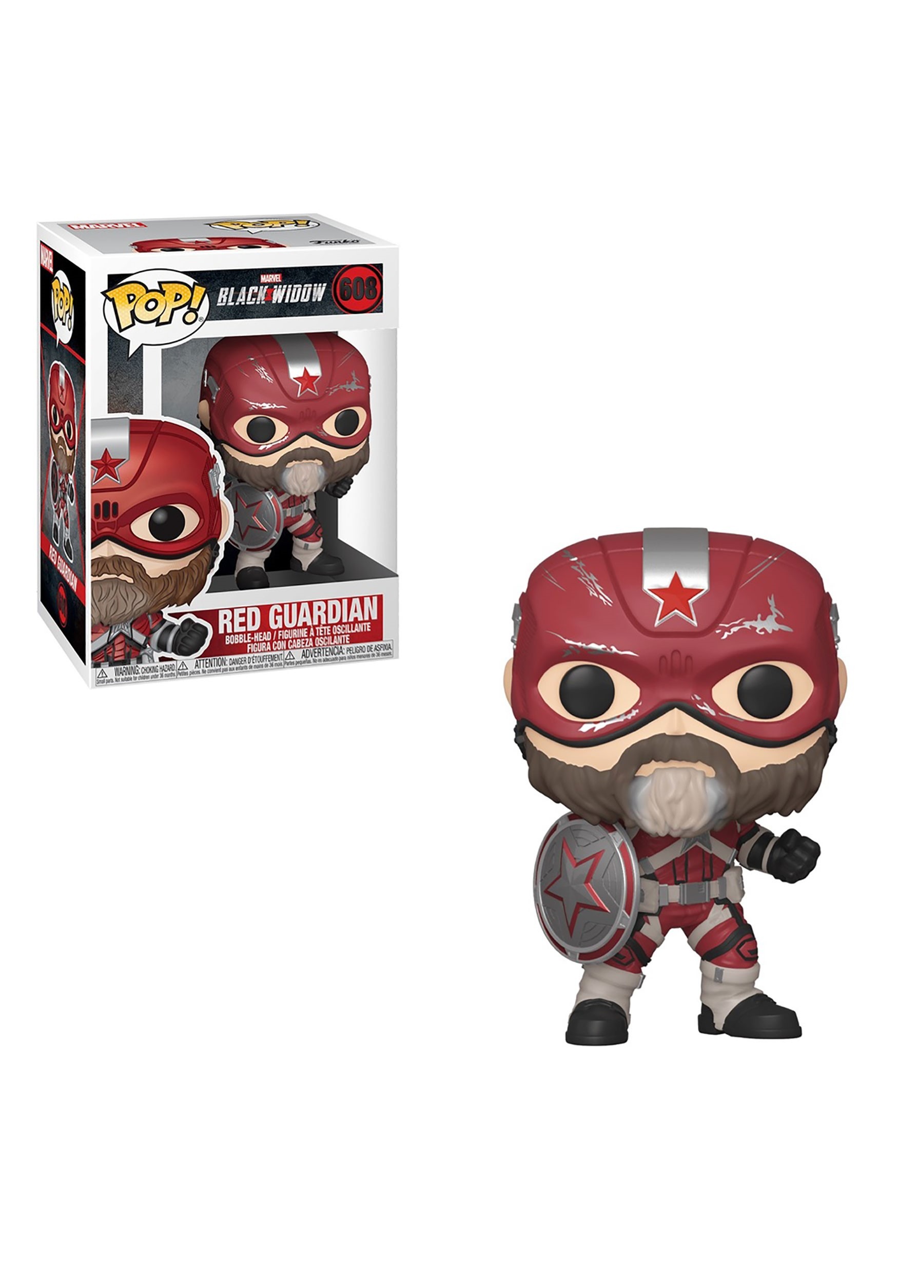 Pop! Marvel: Black Widow – Red Guardian