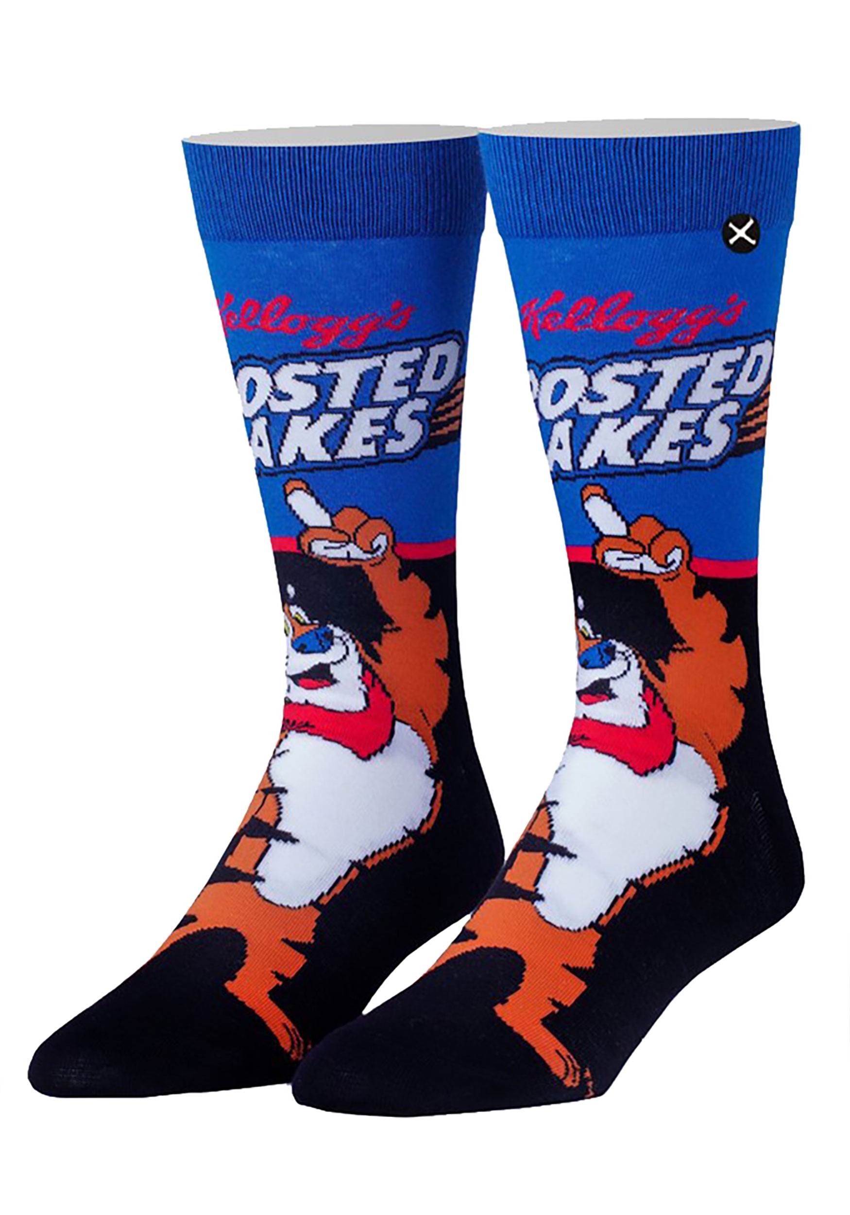 Adult Frosted Flakes Cereal Knit Crew Socks , Adult Socks