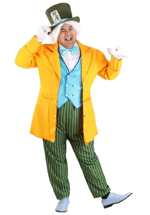 Plus Size Mens Classic Mad Hatter Costume