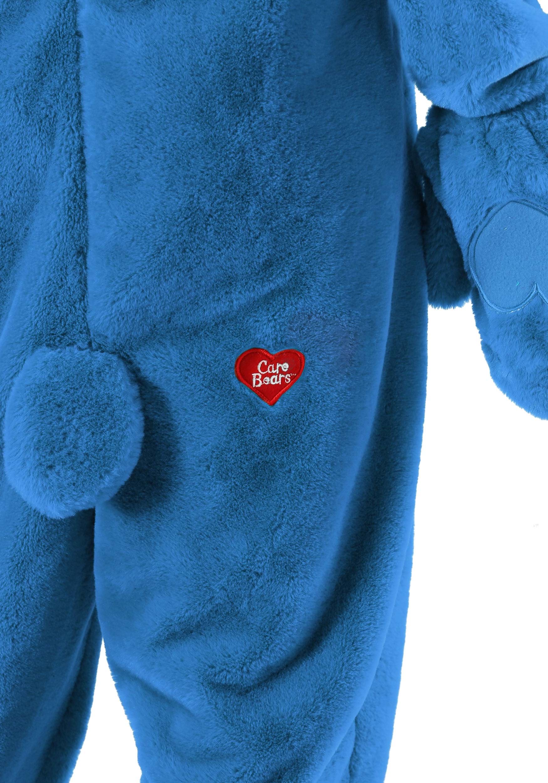 Plus Size Deluxe Care Bears Grumpy Bear Fancy Dress Costume