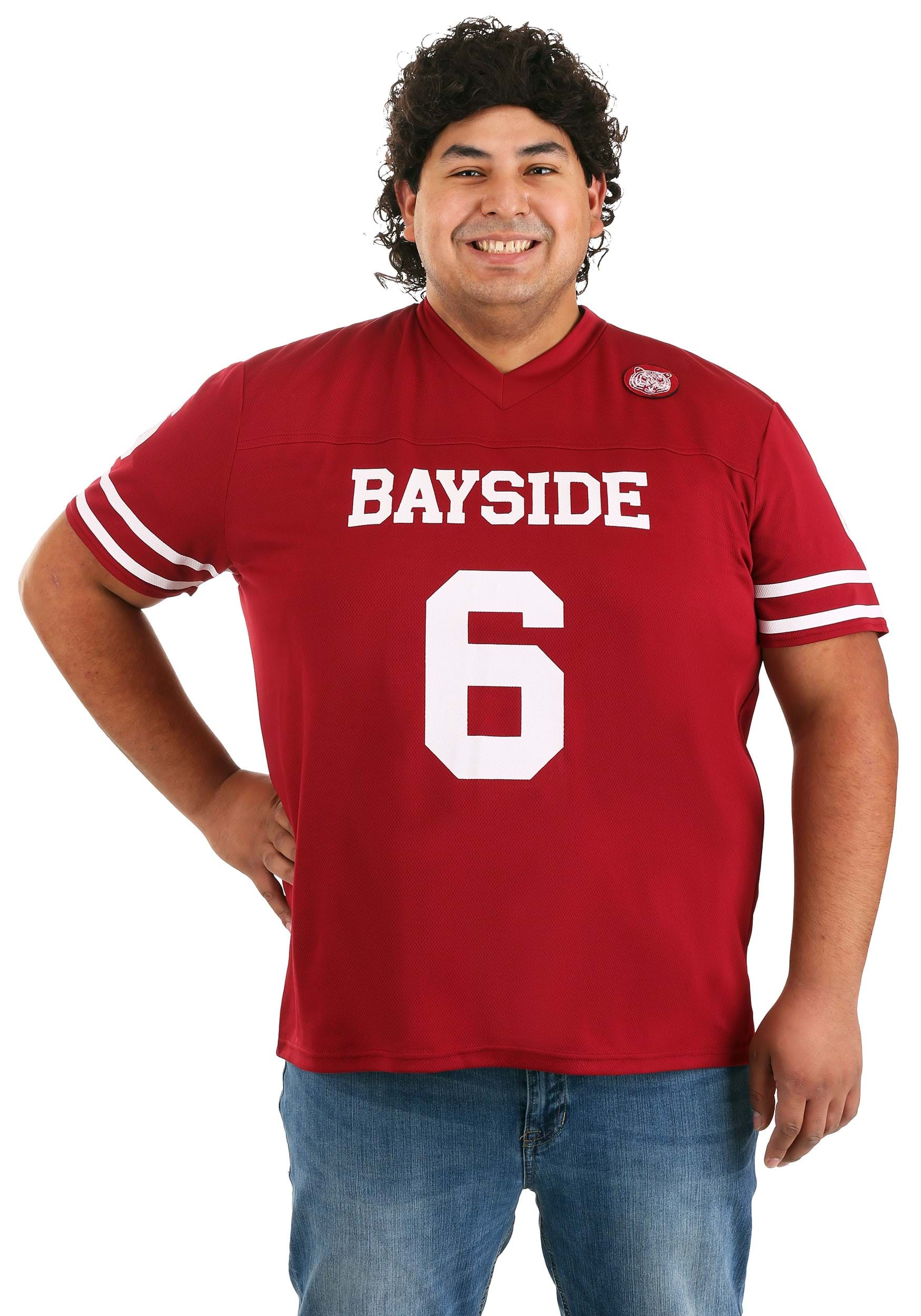 Men's Plus Size Saved By The Bell A.C. Slater Fancy Dress Costume