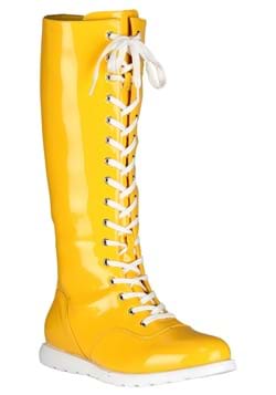 Adult Yellow Wrestling Boots