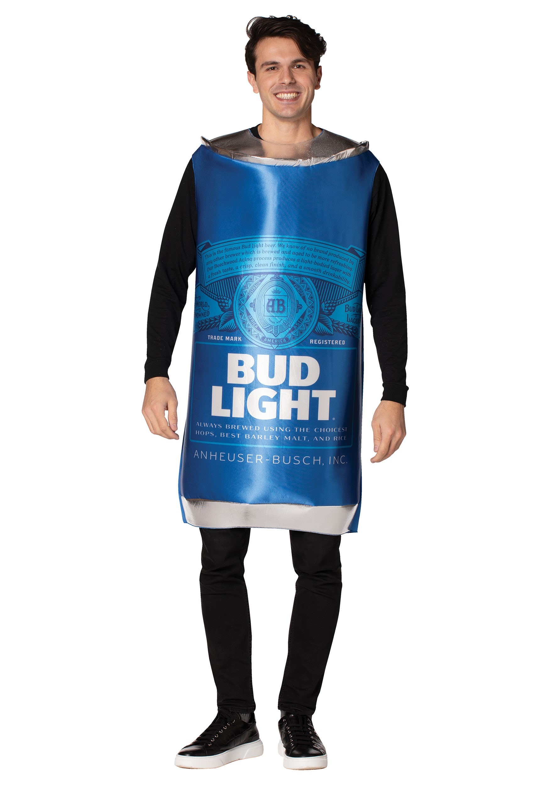 Bud Light Can Adult Fancy Dress Costume