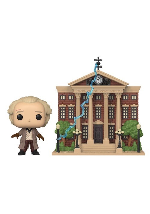 POP Town: BTTF- Doc w/ Clock Tower