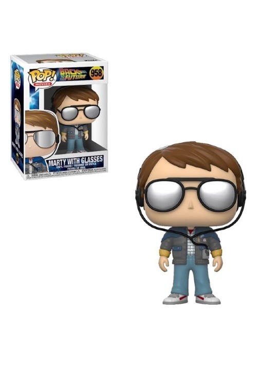 POP Movie: BTTF- Marty w/ Glasses