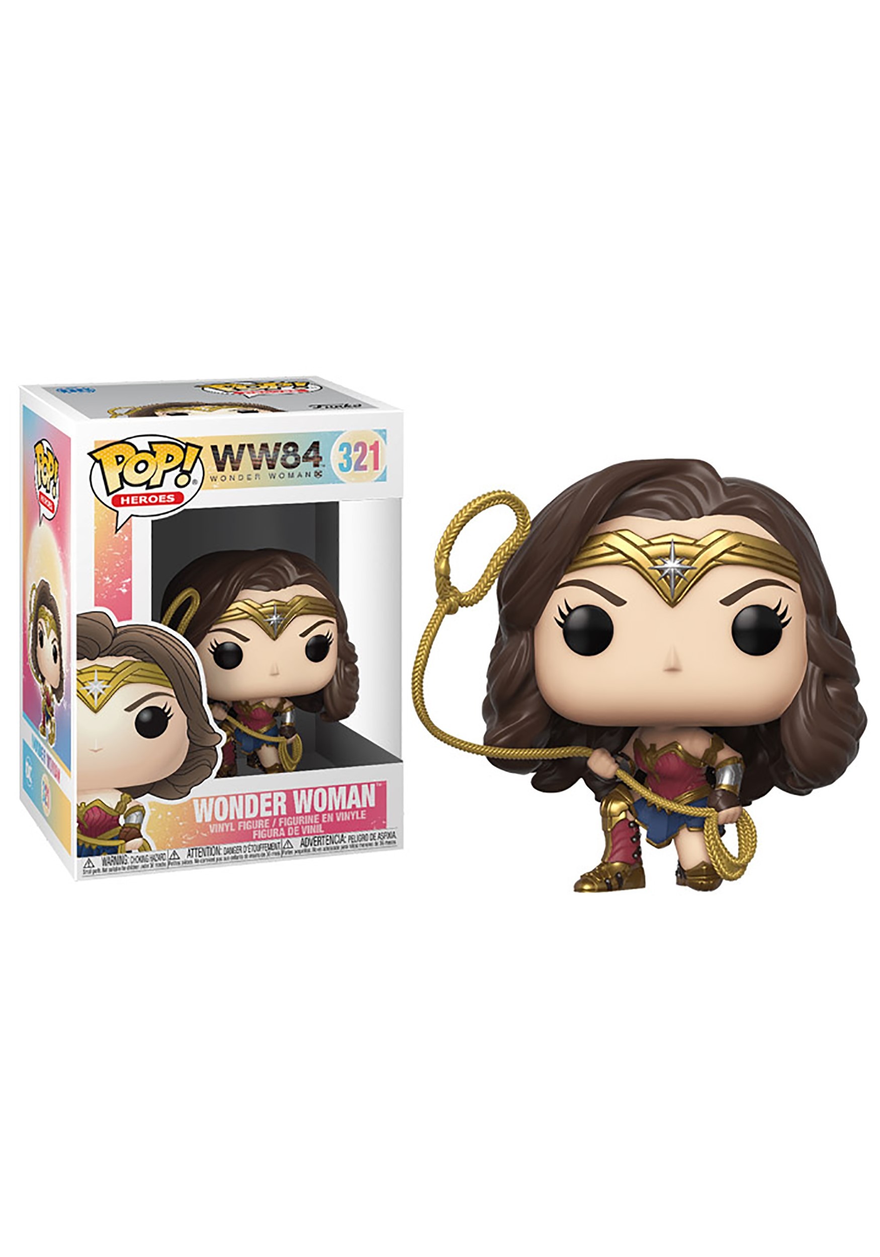 Funko Pop! Heroes: Wonder Woman 1984- Metallic Wonder Woman