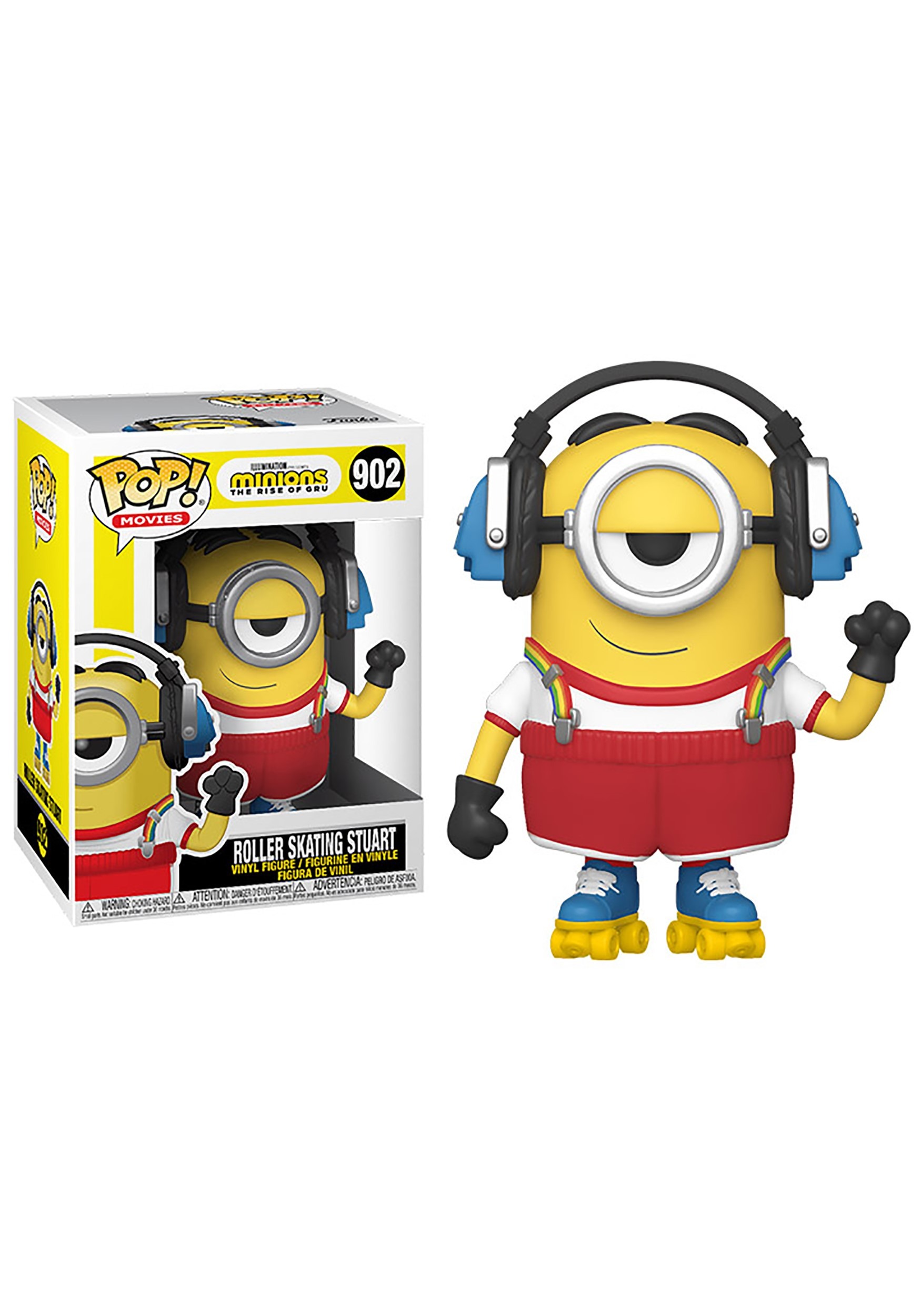 Roller Skating Stuart - Minions: The Rise of Gru Funko POP