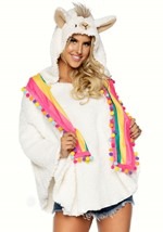 Women's Llama Poncho