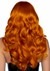 24 Inch Long Wavy Bang Ginger Orange Wig Alt 1