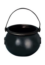 8 Inch Witch Kettle Cauldron Decoration Alt 1