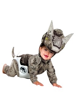 Infant Jurassic World Hatchling Triceratops Costume