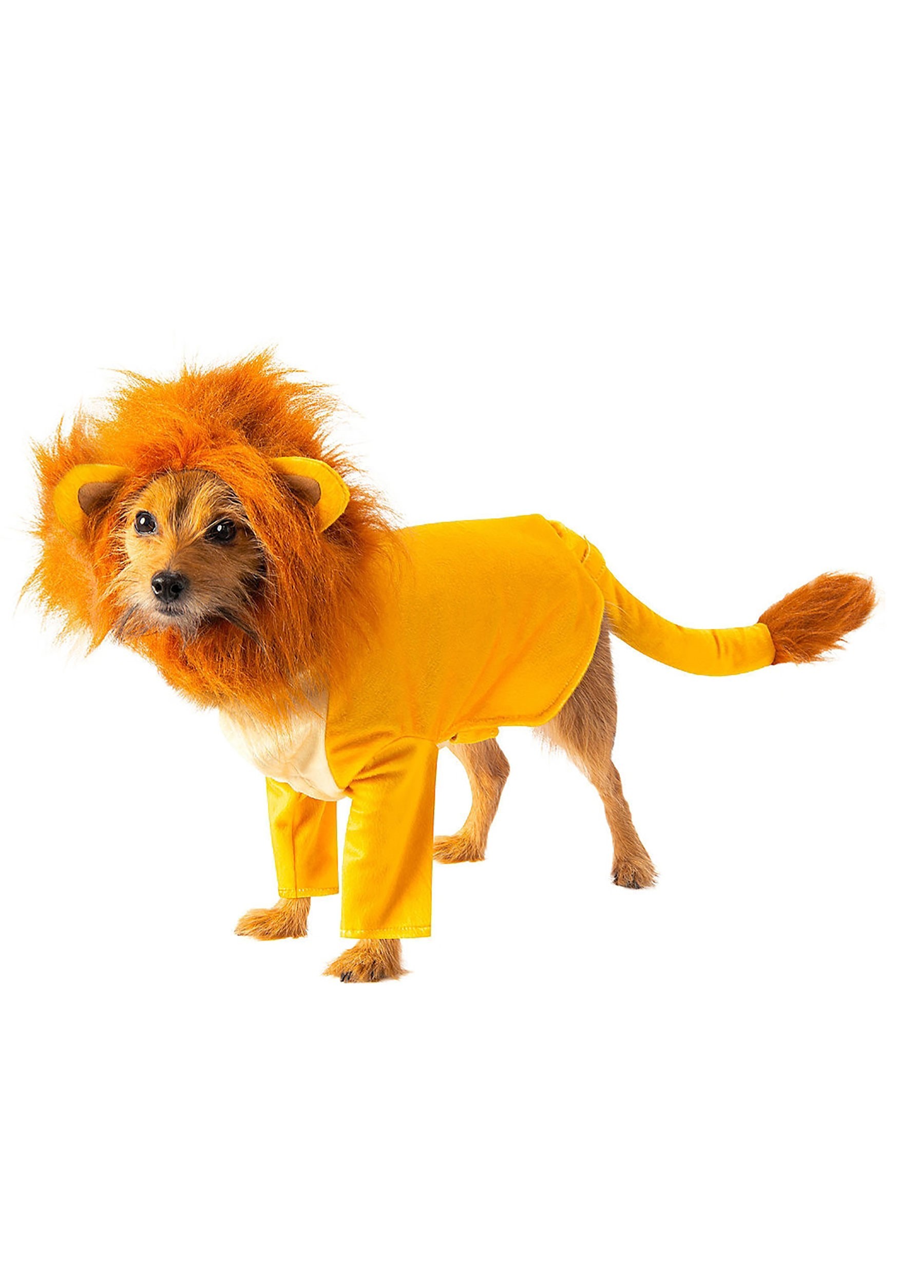 The Lion King Simba Pet Fancy Dress Costume