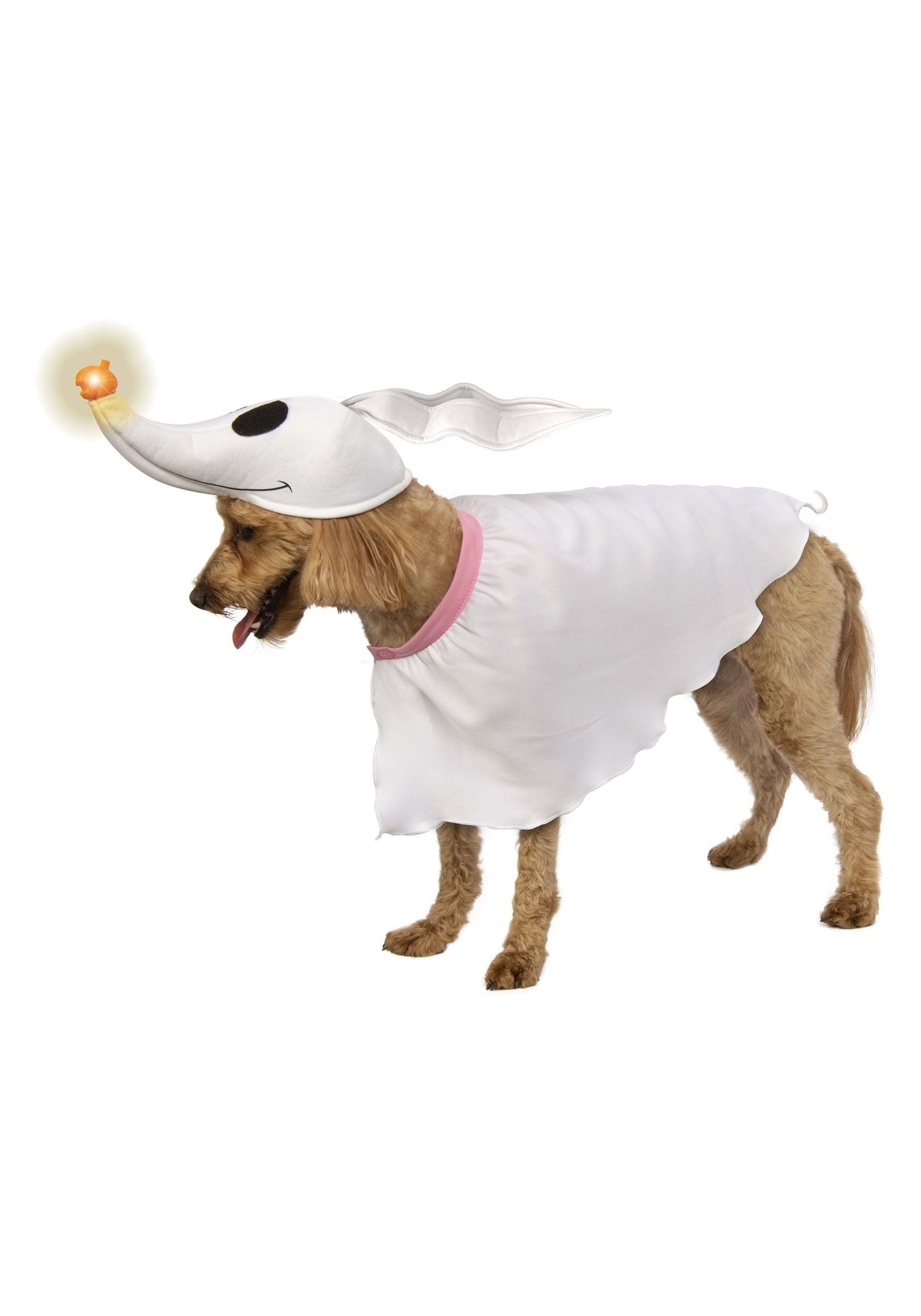 The Nightmare Before Christmas Zero Dog Fancy Dress Costume With Light