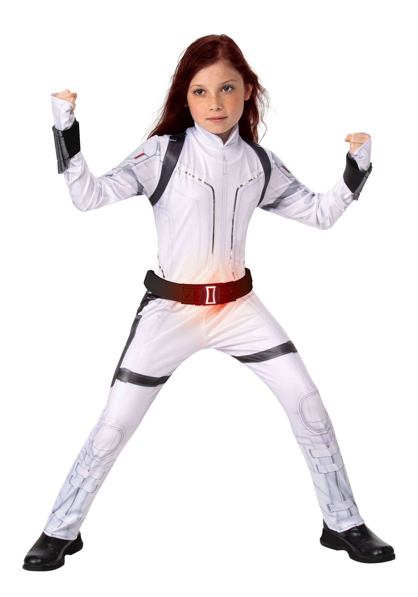 Kids Black Widow Deluxe White Suit