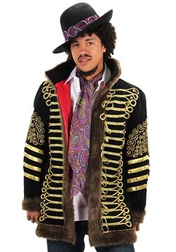 Jimi Hendrix Deluxe Jacket Costume for Men