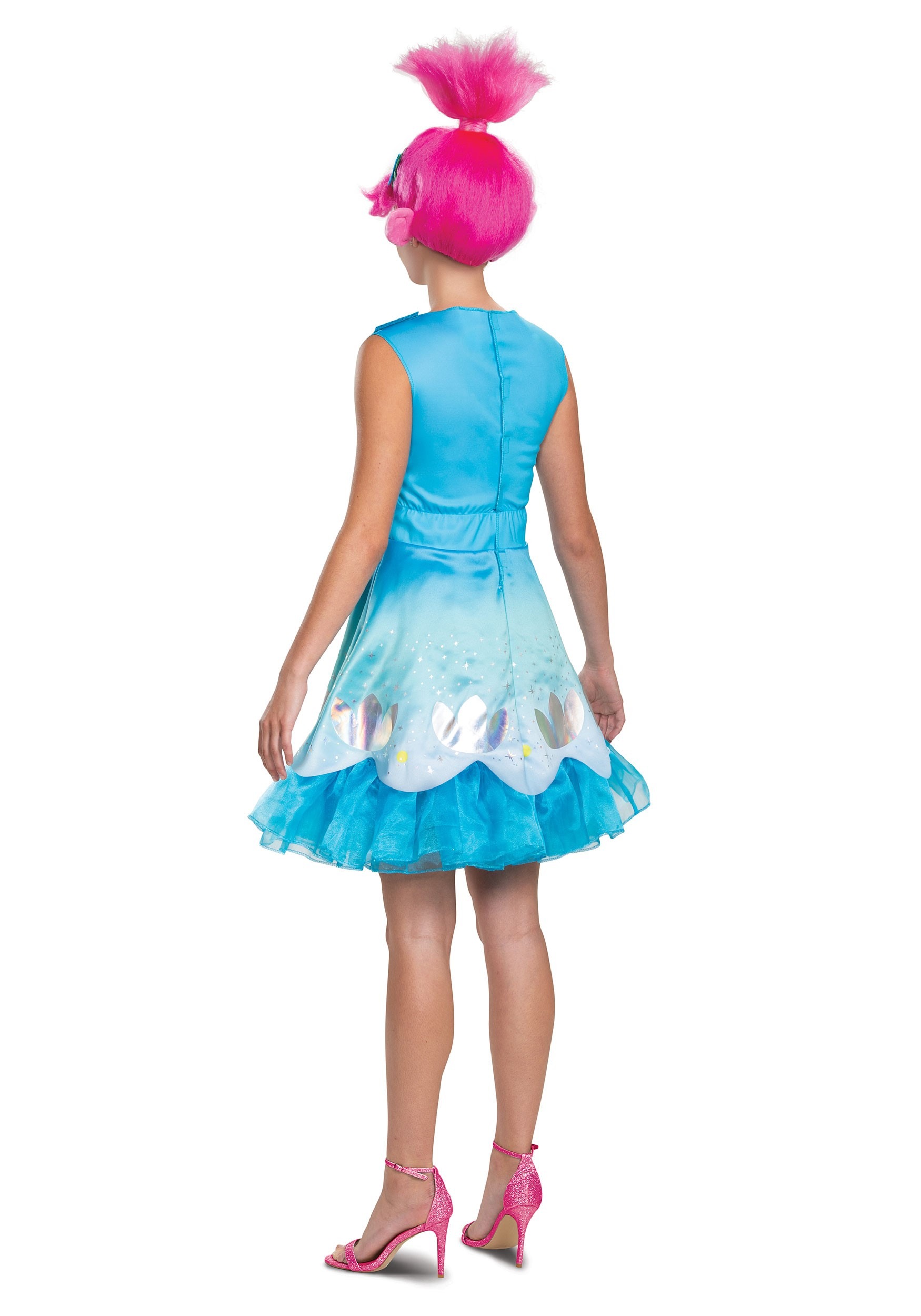Trolls World Tour Poppy Fancy Dress Costume For Women