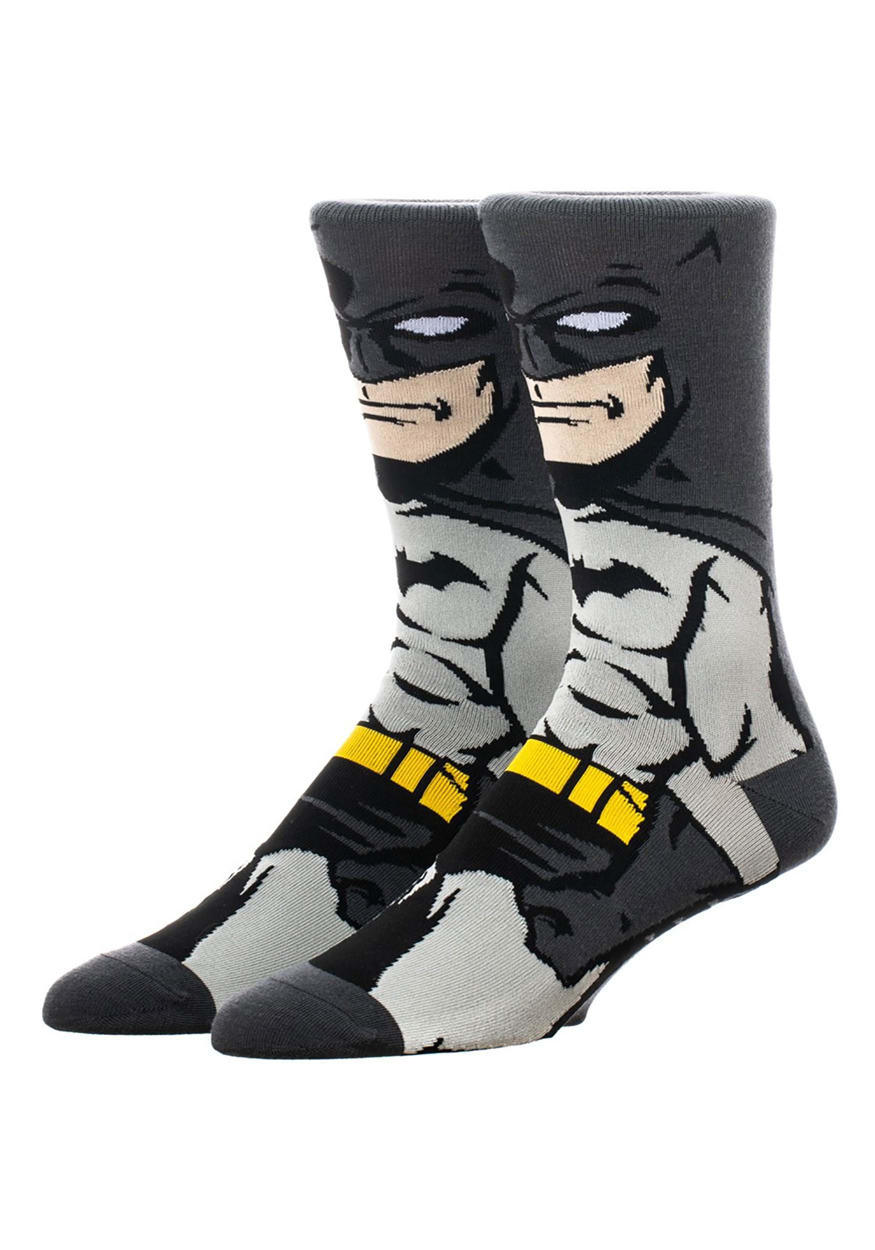 Batman Dark Knight DC Crew Socks , Batman Apparel