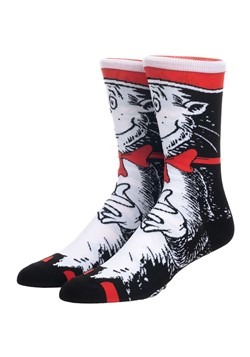 Dr. Seuss Cat in the Hat 360 Character Crew Sock