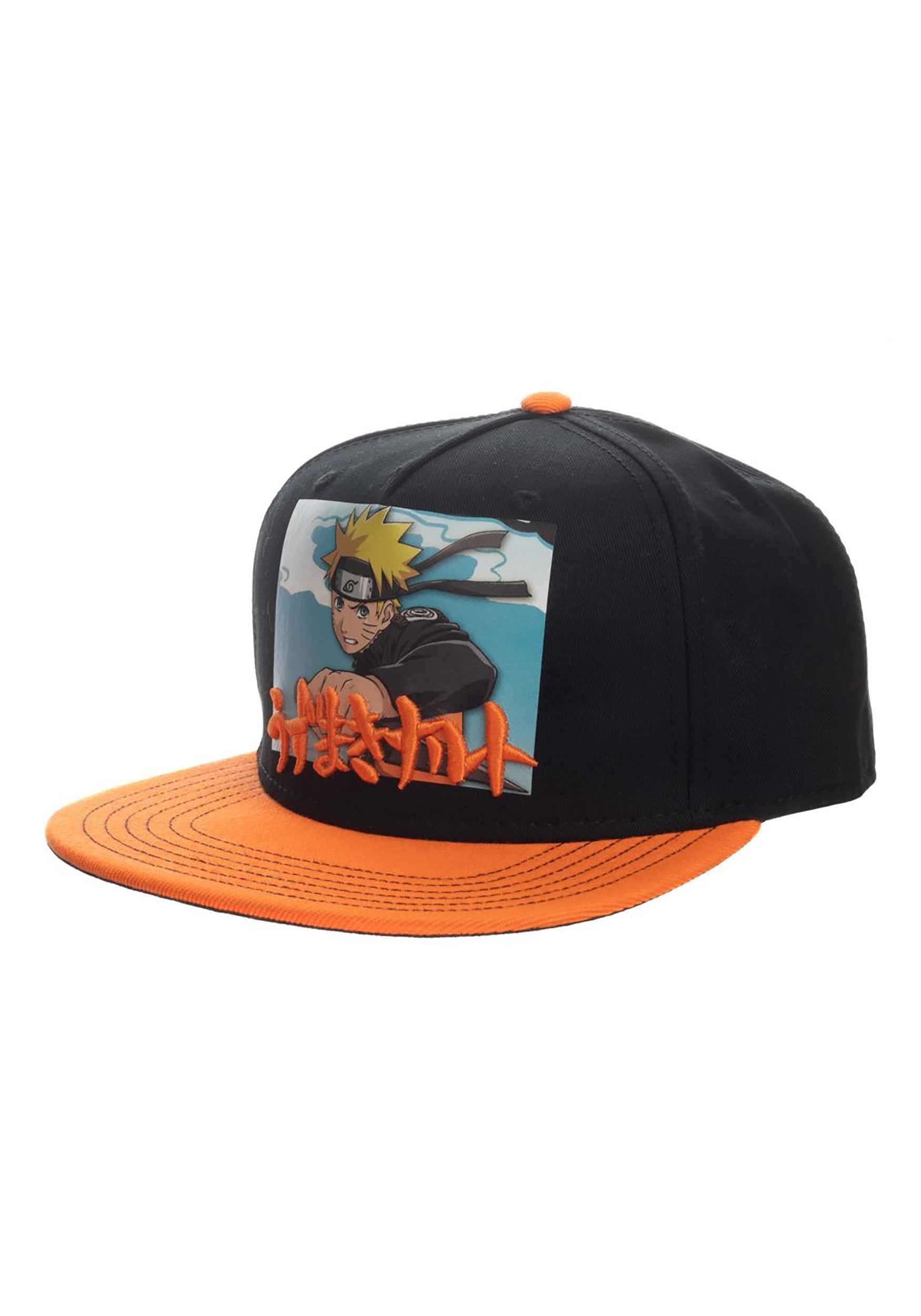 Snapback Naruto Printed Screenshot with Embrodiery Hat