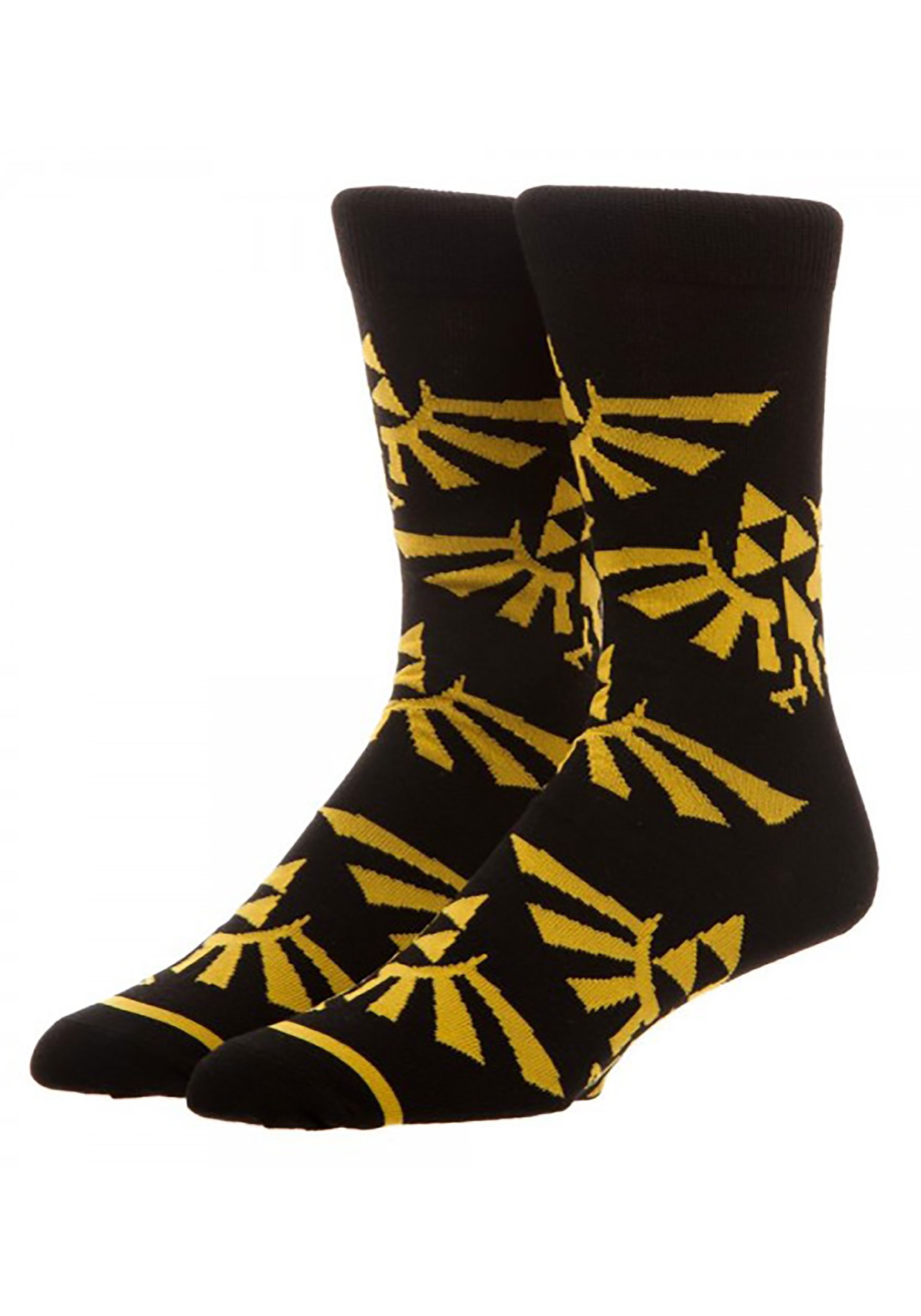 Nintendo Large Zelda All Over Print Crew Socks