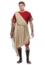 Men's Plus Roman Toga