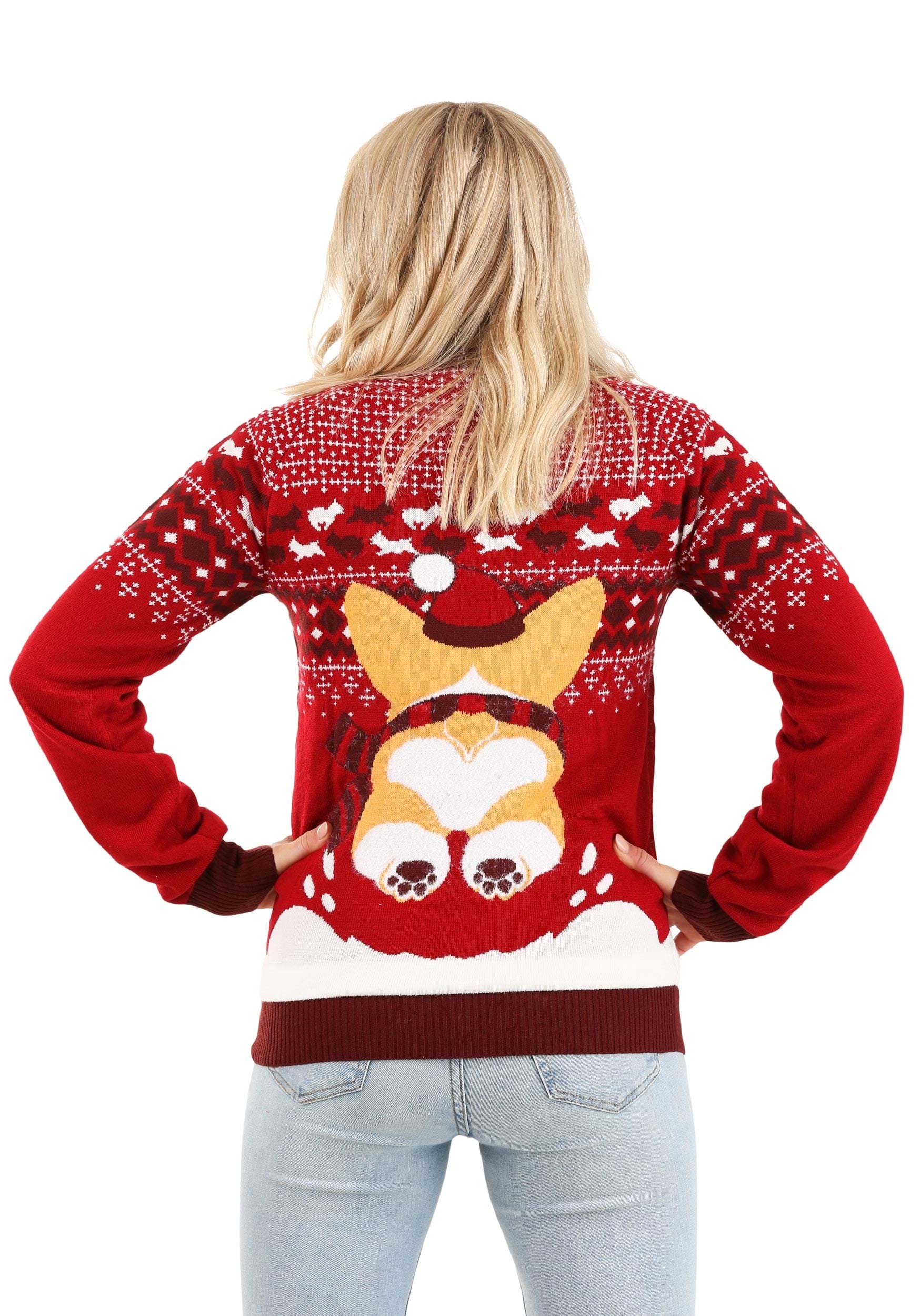 Ugly Christmas Sweater A Very Corgi Christmas