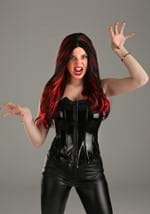 Womens Black and Red Vampire Wig Alt 3