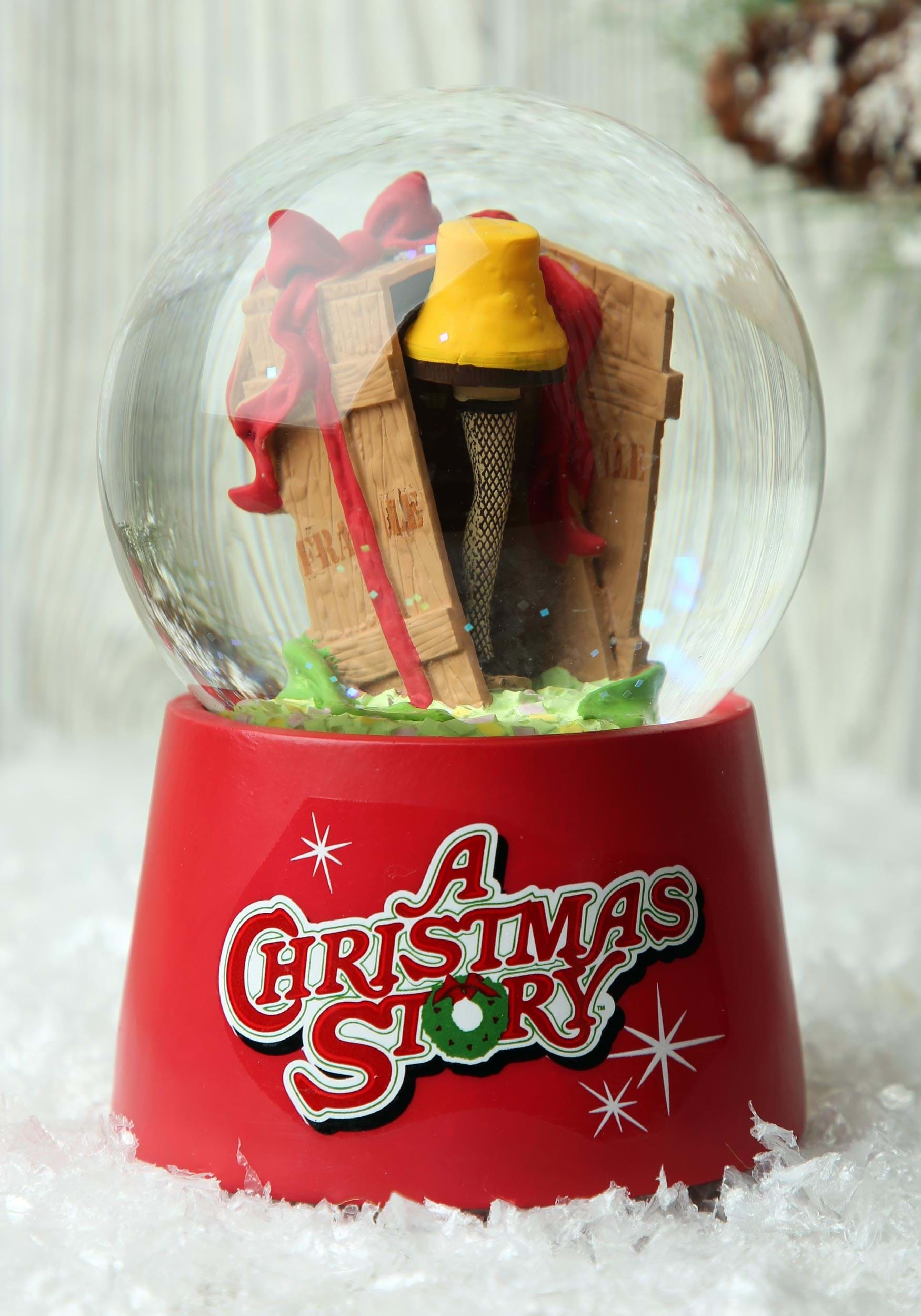 A Christmas Story Musical Windup Water Globe