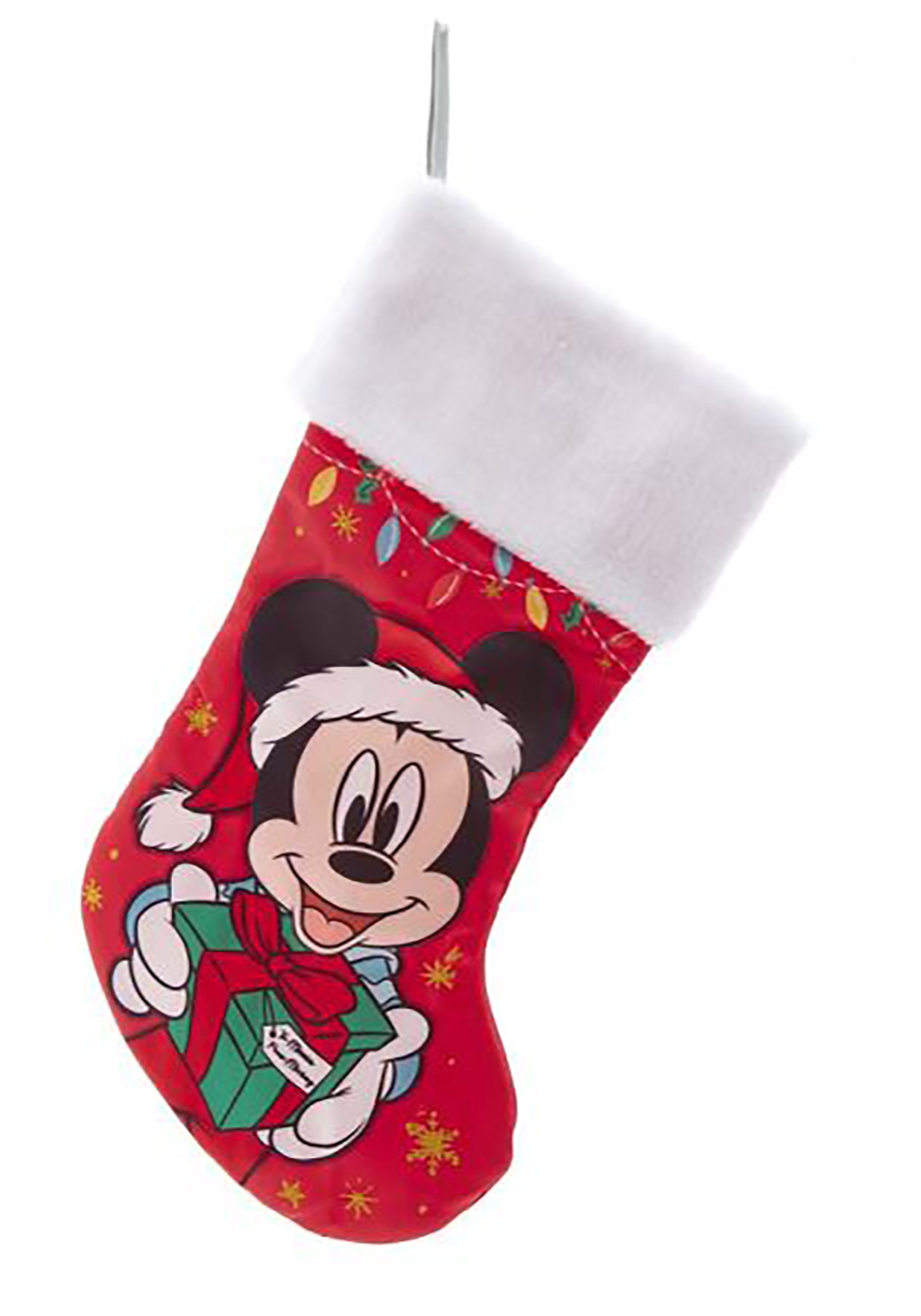 Present Stocking w/ Mickey Mouse