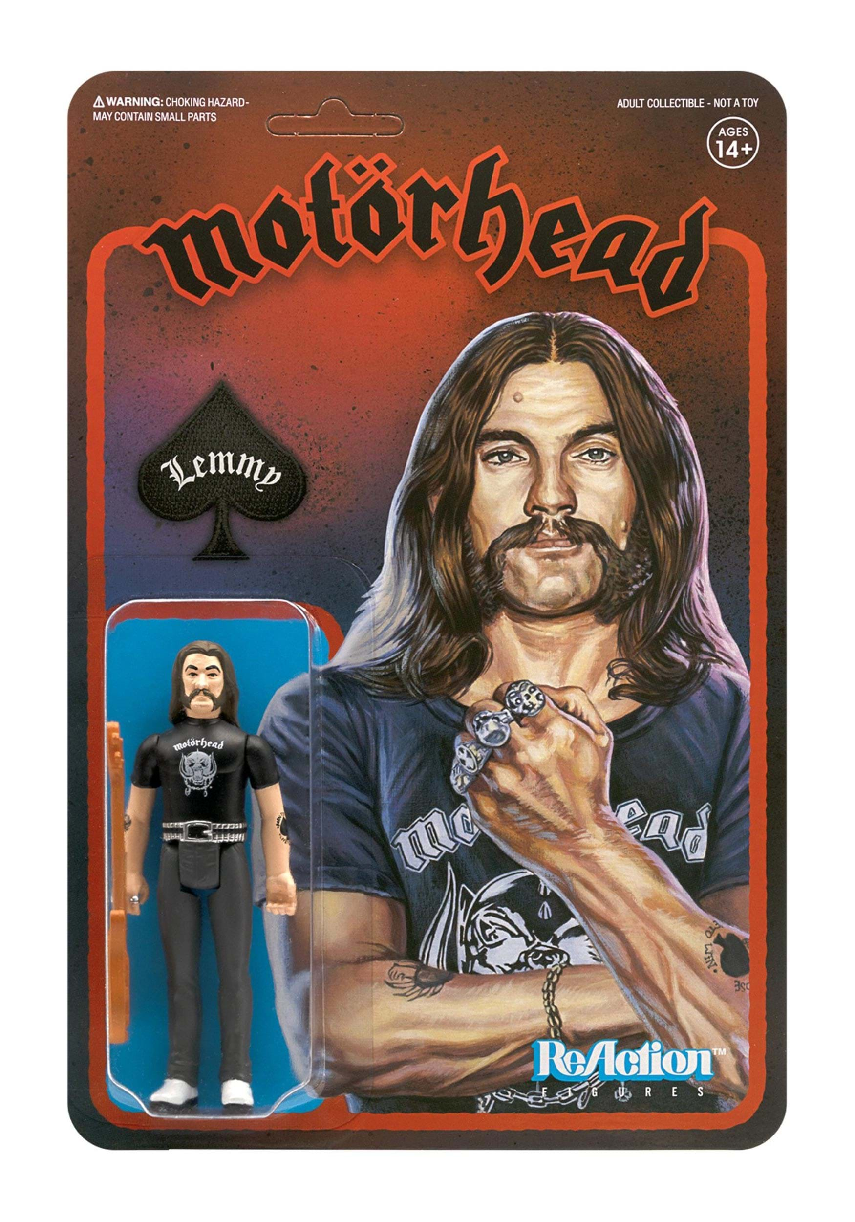 Motorhead Reaction Figure Lemmy Action Figure