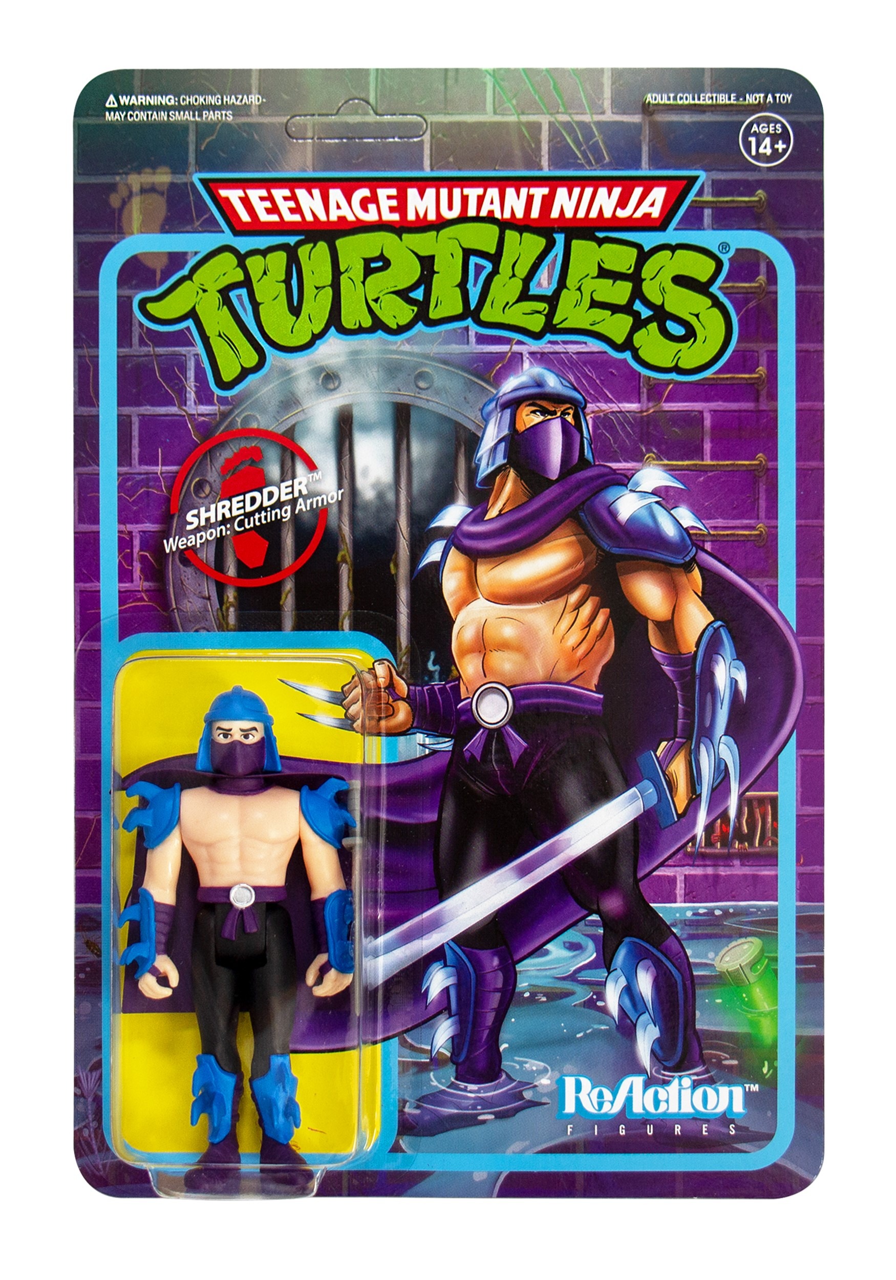 shredder action figure no cloak